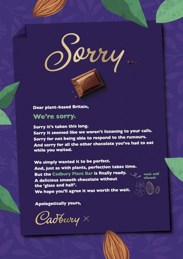 1196551 Cadbury PlantBarApologyLetter A4 V06